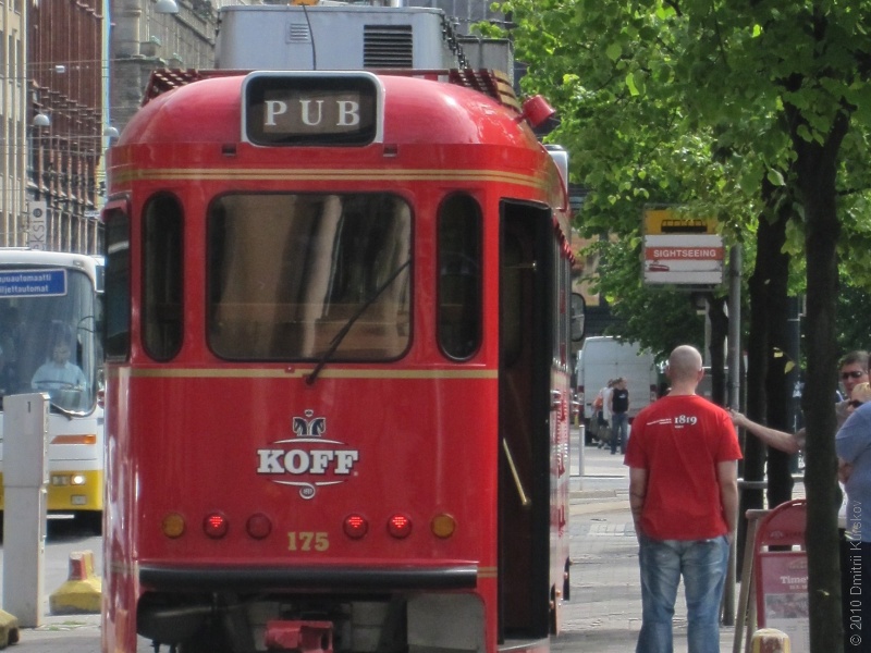 Трамвай-паб Koff